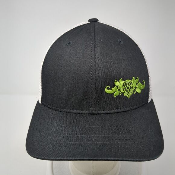 Wicked Weed Brewing Fitted Mesh Back Trucker Hat Black One Size Yupoong - Picture 2 of 8